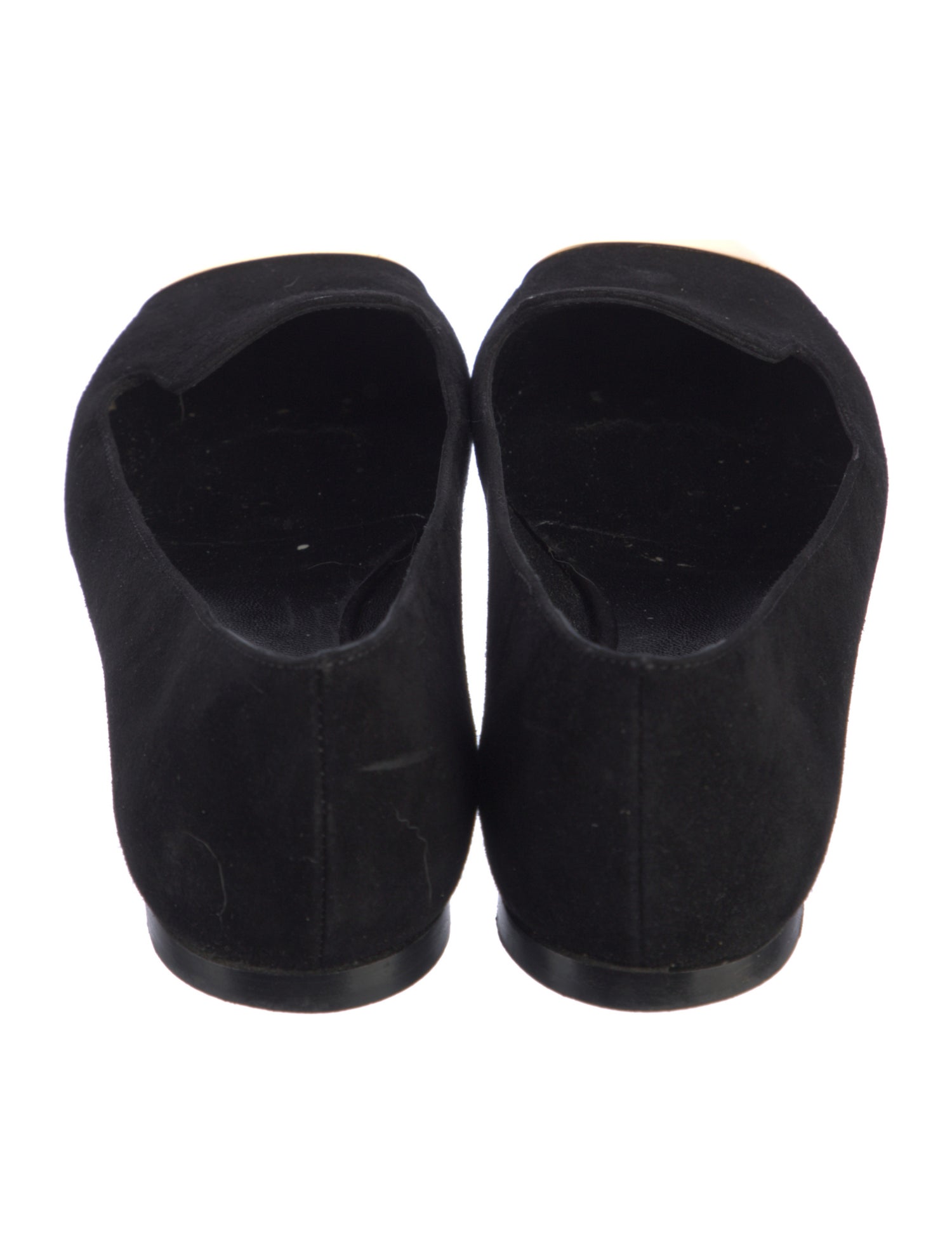 Yves Saint Laurent Rive Gauche Suede Flats